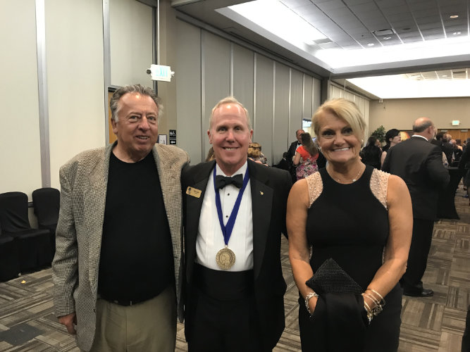 Astronaut Tom Jones at the KSC Hall of Fame 2018